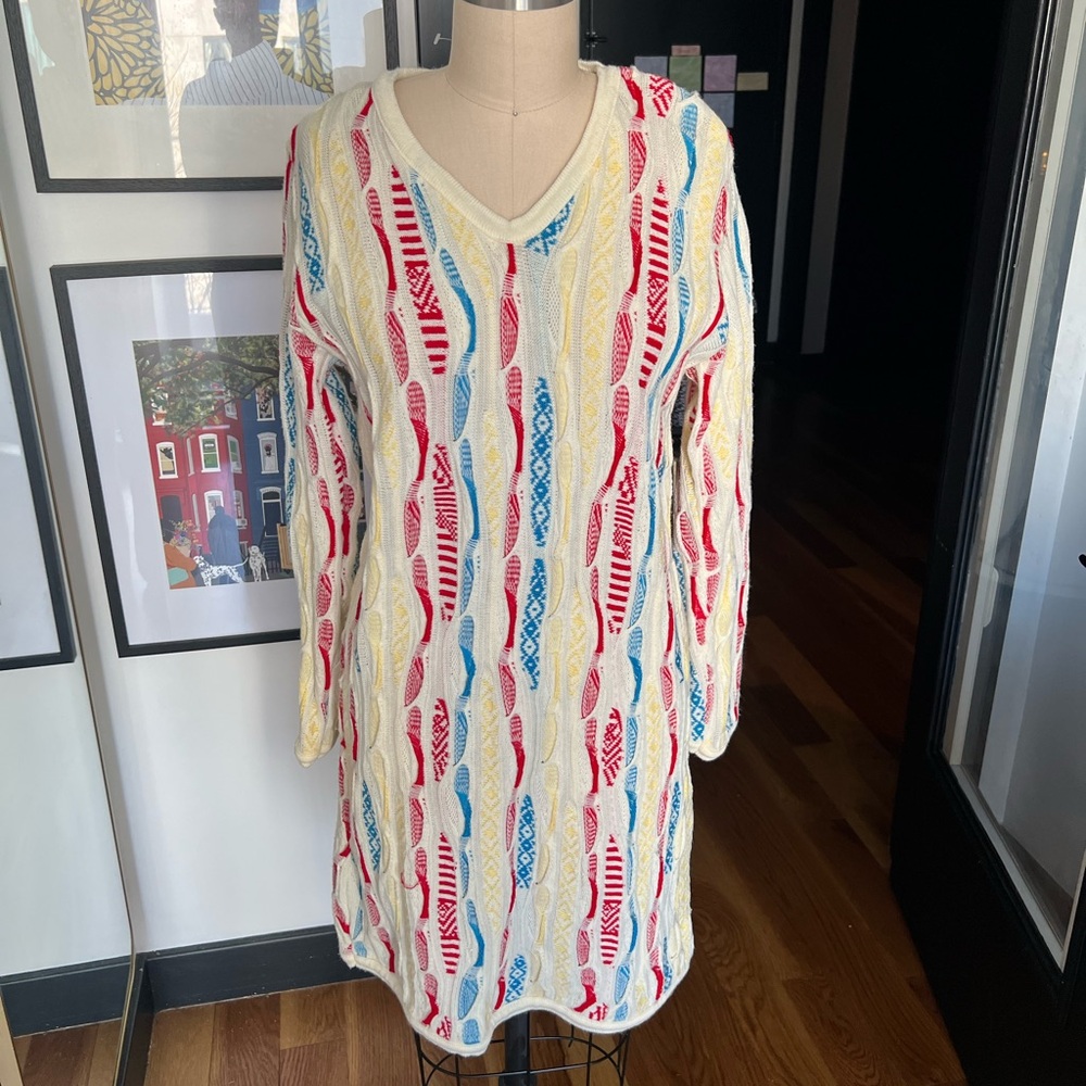 Coogi multicolor dress size large